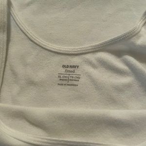 Old Navy White Tank